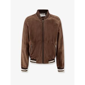 Amaranto Men Suede Bomber